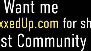 curvy cuties jenna foxx and dana dearmond team up on a big hard cock