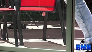 blindfolded dilf dale savage takes monster cock deepthroat