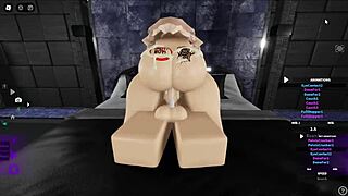 Blonde Succubus Enjoying Cat Boy Dick