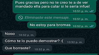 vero, my girlfriend’s friend, sends me a flirty message