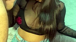 Man, this hot babe is totally addicted to giving blowjobs every day!