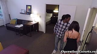 Arrested Prostitute Bent Over for Intense Doggystyle Fucking on Hidden Cam