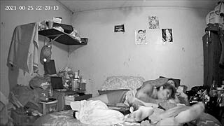 Native american wife surprises with intense blowjob sucking.