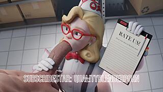 Exclusive Overwatch Porn Compilation with Big Tits Riding