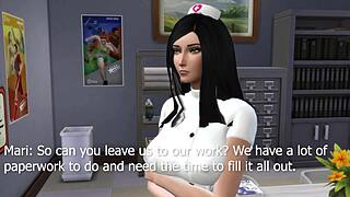 In the prison school hospital, she says, 'Take care of me properly.'