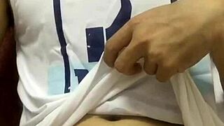 Gay live action with intense group fun