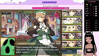 Vtuber lewdneko plays evenicle part sixteen with moaning