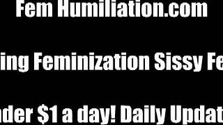 You Are a Total Sissy in Femdom Bdsm