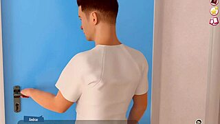 Eve caught masturbating in shower, squirting with big boobs.