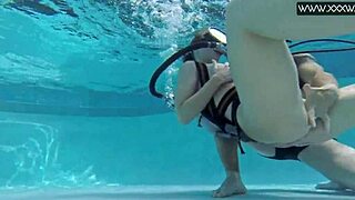 Manga Fingered And Blown Underwater