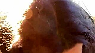 Man, givin' a blowjob at the beach, ya know!