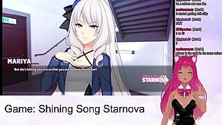 Vtuber Plays Shining Song Starnova Mariya Route Part 5 in Anime Style