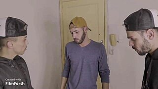 I asked the guys for a cigarette and ended up chatting with Guilherme Kaduzinho in a group setting.