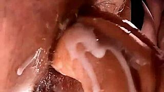 Enormous POV Hairy Cunt Takes Big White Cock