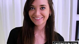 Gia Paige Feels Intense Emotions During Rough Casting Fuck With Monster Cock