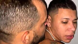 GP from Fortaleza takes two guys in sauna Eden