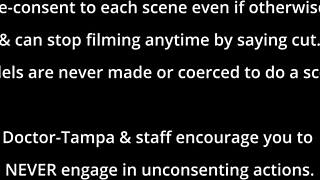 Freshman raya nguyen orgasms under doctor's vibrator