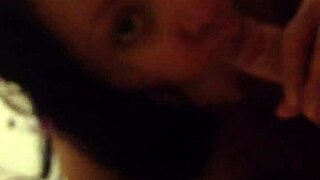 Anna Maria Gives Retro Blowjob to Her Hubby