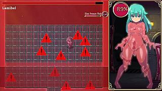 In Mage Kanade's futa dungeon, giant tits angel drains me.