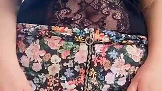 Wow, check this hot 18-year-old in college outfit!