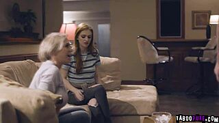 swap teen maya rides cock while dee gets railed hard