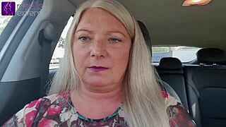 pierced MILF loves extreme anal fisting and piss, milk and enema