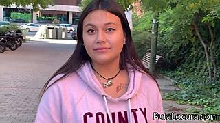 Hey, innocent girl, wanna get fucked for cash?  