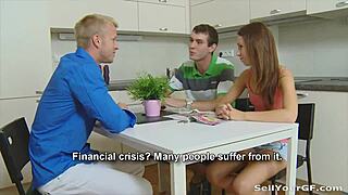 Sell Your GF - Desperate Teen Offers Sex