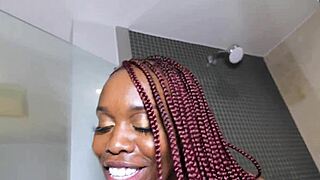 tbooty feels stretched by big loads on her booty