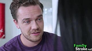 sadie blake gives dirty foot job to sibling