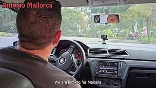 Hot Colombian Uber Rider Mariana Martix Gets Fucked Hard.
