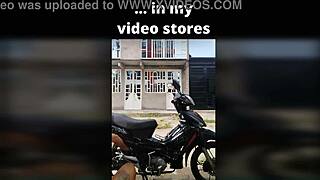 Angelique Monroe washes her bike outdoors