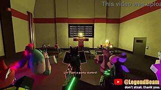 Baldi gets wild in uncensored Fashui Roblox hentai animation