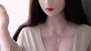 This realistic sex doll resembles your beloved girl, ready for intense fucking with big tits and ass.