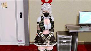 Exploring the harem hotel in episode 73