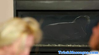 i gave my stepbro a massage and it led to a filthy blowjob, oops