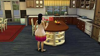 继叔狠狠干害羞的闺蜜，第二部分