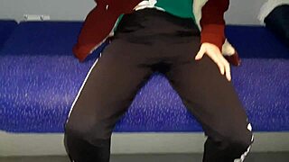 和陌生人在火车包厢内射了