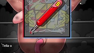 In the outdoor game, bound lesbians engage in catfight and bdsm sex