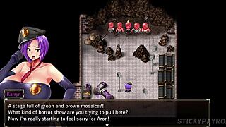 karryns prison - my girlfriend and i step put a night of pleasure by deciding to get a real hot and busty hottie to cum - hentai sex game - part 8