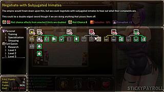 karryns prison - my girlfriend and i step put a night of pleasure by deciding to get a real hot and busty hottie to cum - hentai sex game - part 8