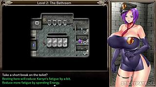 karryns prison - my girlfriend and i step put a night of pleasure by deciding to get a real hot and busty hottie to cum - hentai sex game - part 8