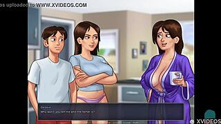 summertime saga 58: cumming hard in tight teen pussy 😈