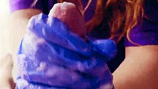 i performed asmr self-pleasure in gloves close up lots attention