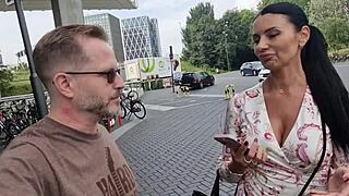 pornstar ania kinski ass fucked by fan in industry tryout