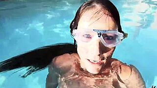 Sofie Marie Plays With Her Pussy Underwater, Using Toys Outdoors.