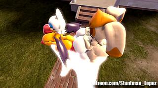 Growing Fun Commission Echoen With Cumshot And Anal