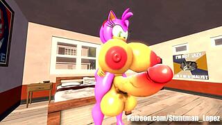 Growing Fun Commission Echoen With Cumshot And Anal