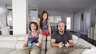 Bf With His Friend Gangbangs Girlfriend