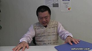 Japanese Student Sayaka Aishiro Sucks Professor’s Cock Uncensored